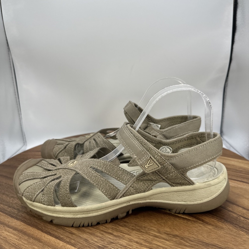 Keen Women's Taupe Open-Toe Sport Sandals - Picture 3 of 9